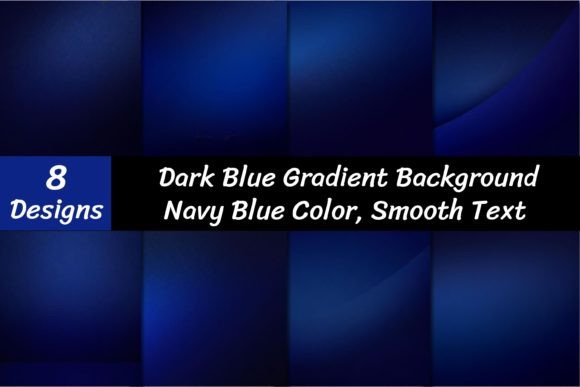 Mastering the Mood: The Power of Dark Blue Gradient Backgrounds