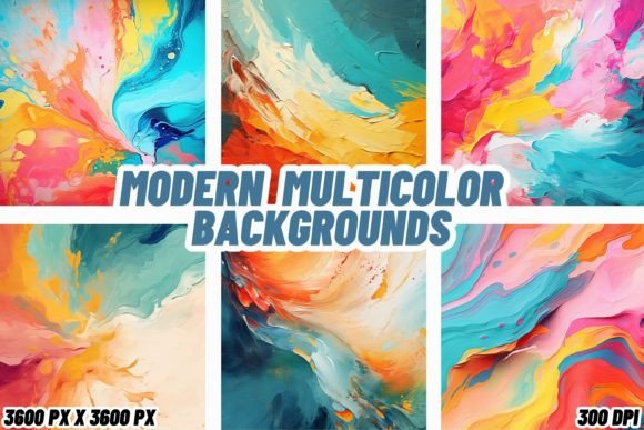 Modern Multicolor Backgrounds: Elevate Your Digital Canvas