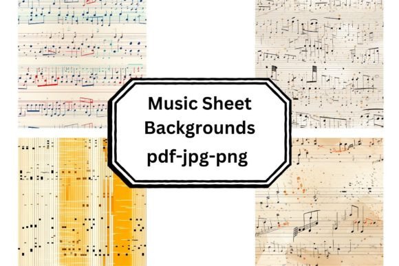 Music Sheet Backgrounds: A Designer's Secret Weapon