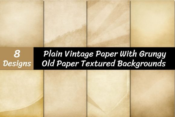 Plain Vintage Paper Texture Backgrounds: Timeless Character for Modern Projects