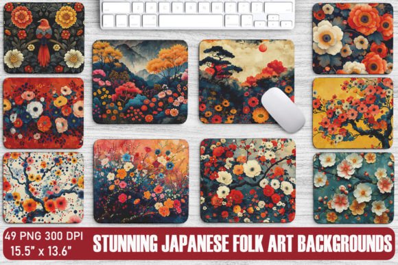 Stunning Japanese Folk Art Backgrounds: A Designer's Guide